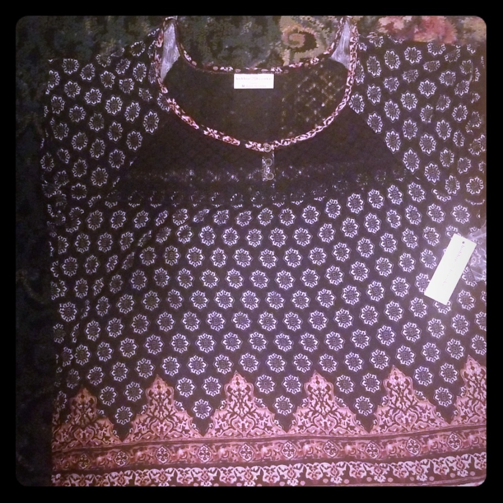 Bobbie Brooks pattern blouse